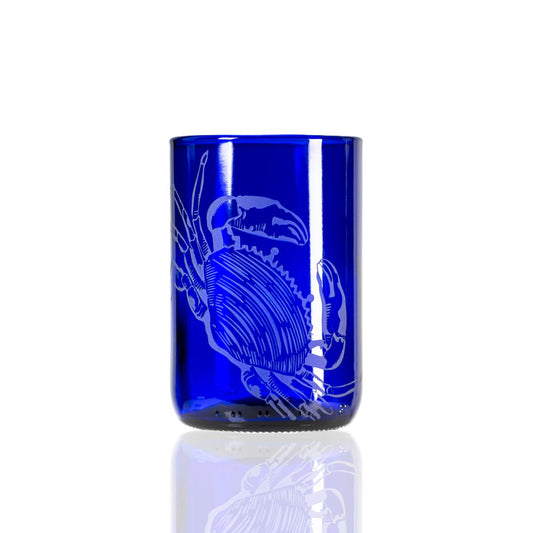 Upcycled Crab Tumbler - 12 oz-Nautical Decor and Gifts