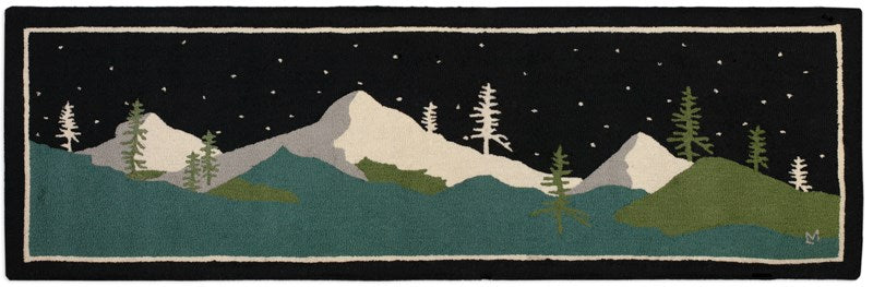 Winter Woods-30x8 Rug-Nautical Decor and Gifts