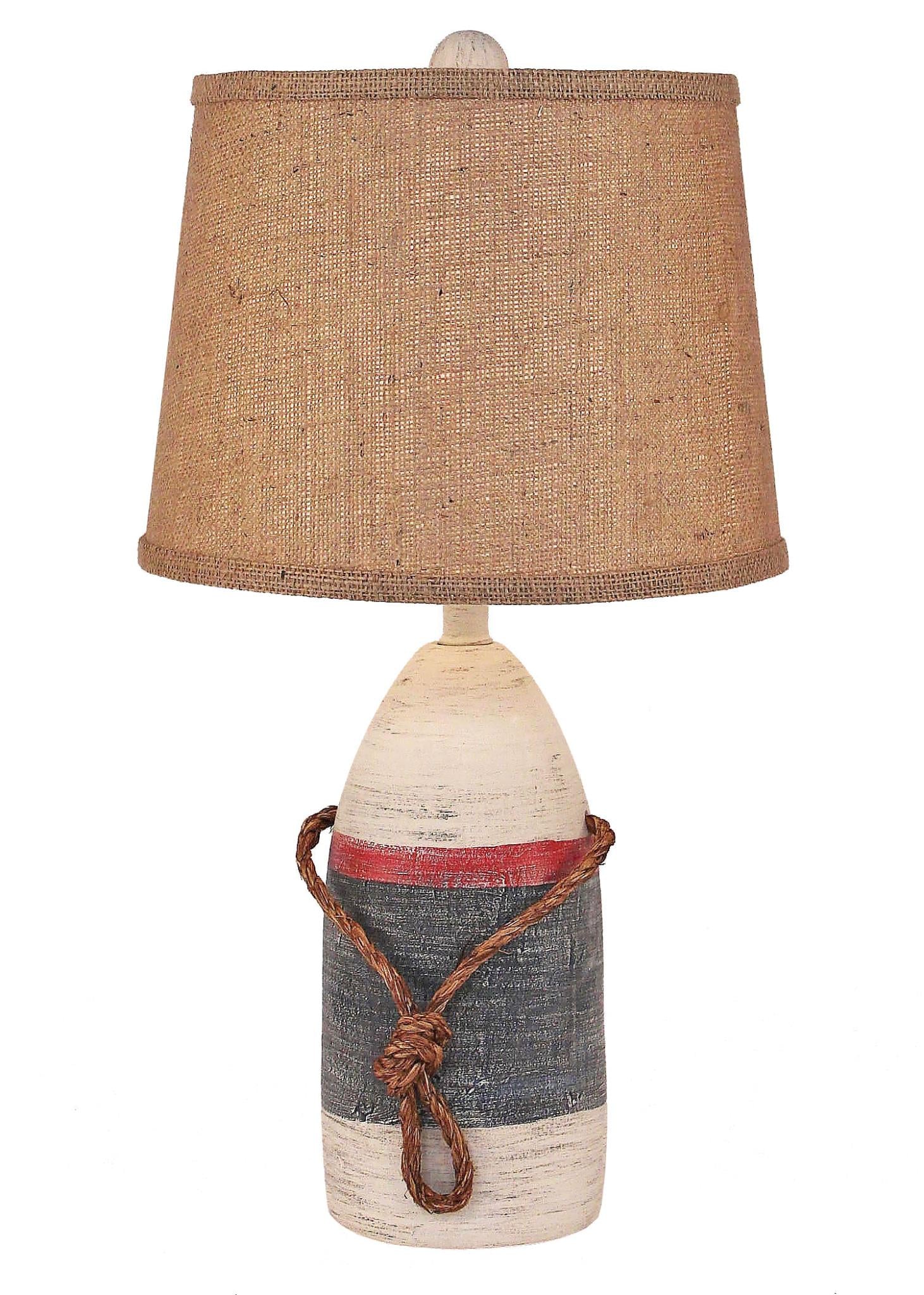 Small Bouy Rope Accent Lamp-Lamp-Nautical Decor and Gifts