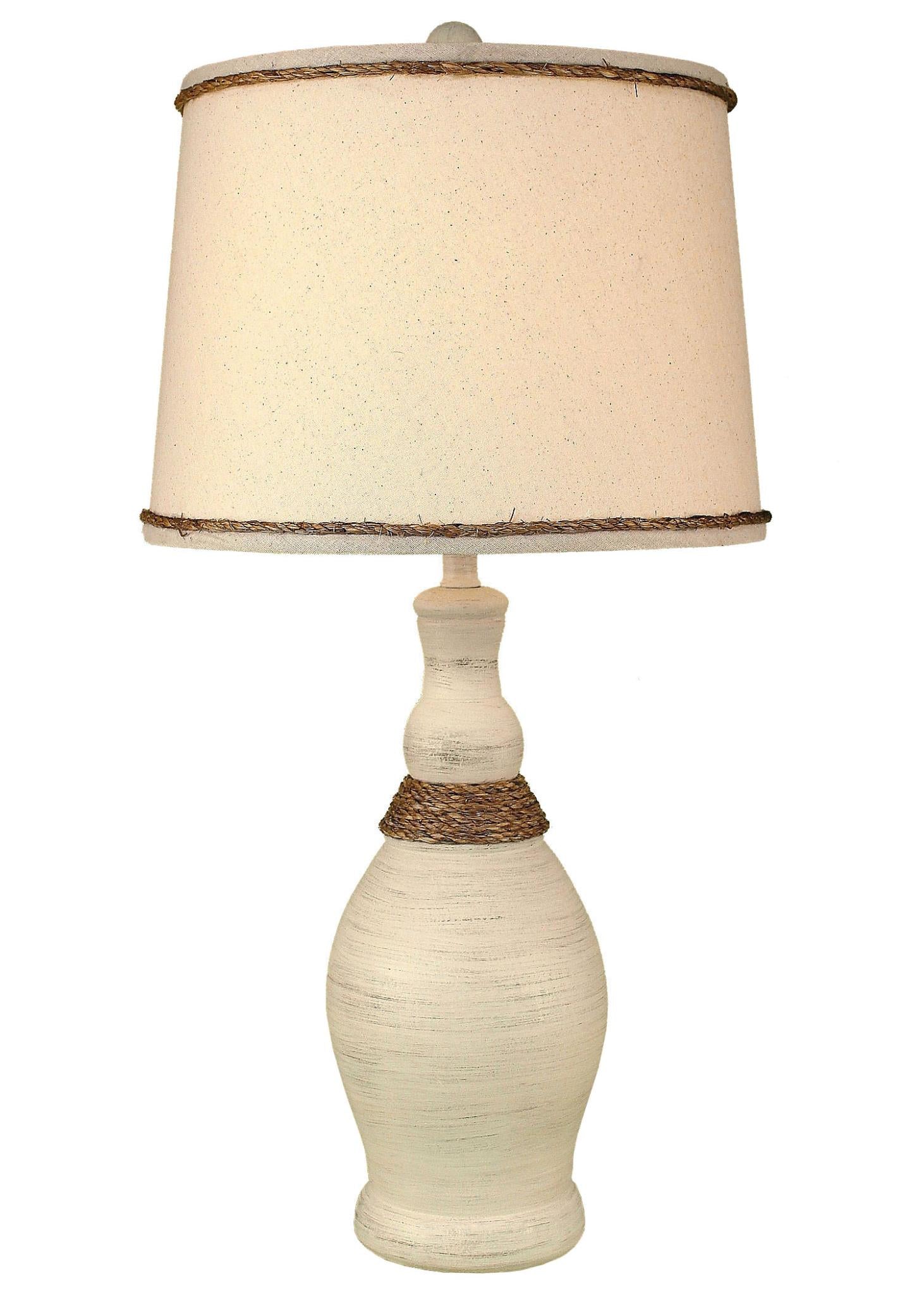 Ivory Sea Slender Table Lamp-Lamp-Nautical Decor and Gifts