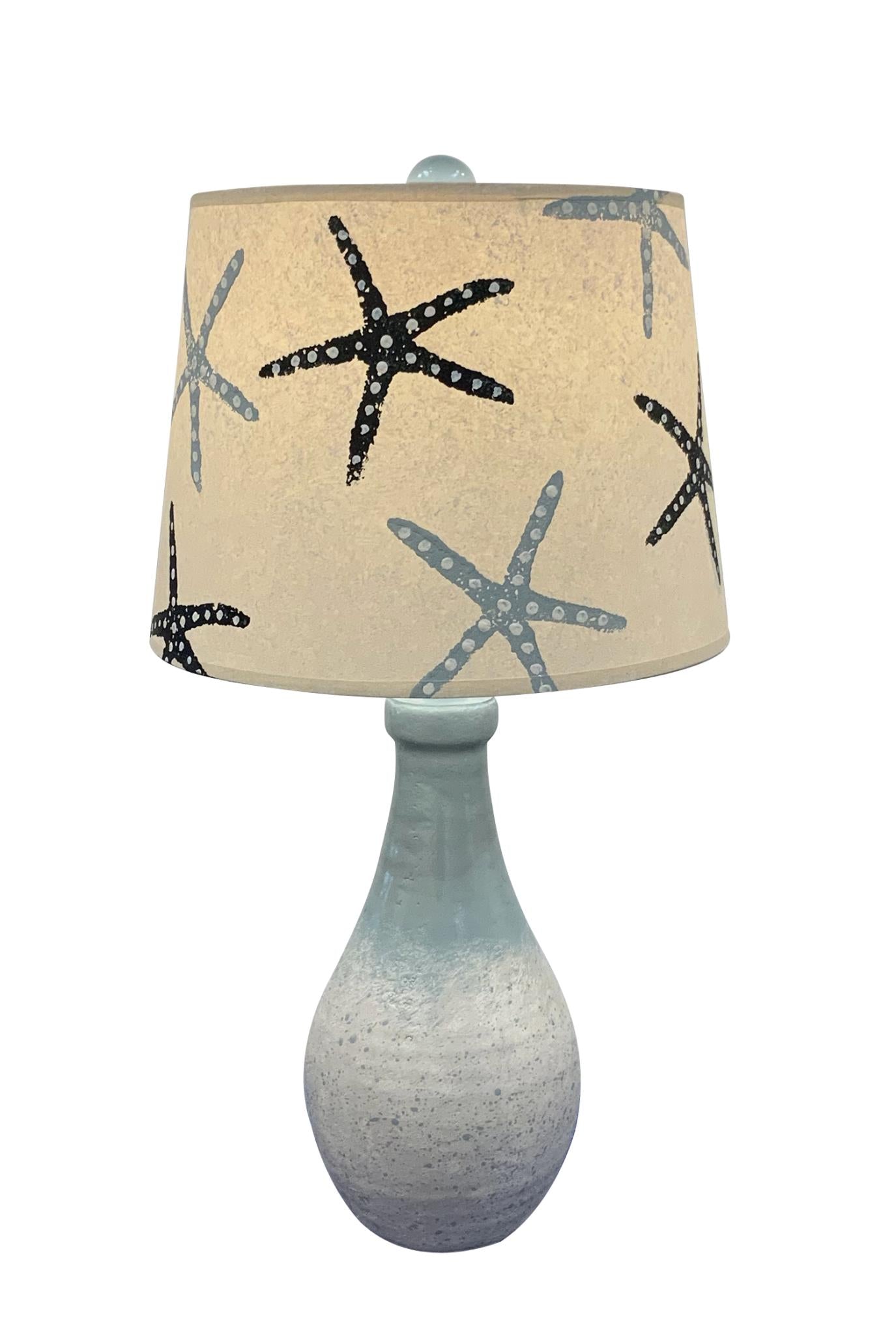 Seaside Clay Table Lamp-Lamp-Nautical Decor and Gifts
