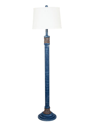 Rope Floor Lamp-Lamp-Nautical Decor and Gifts