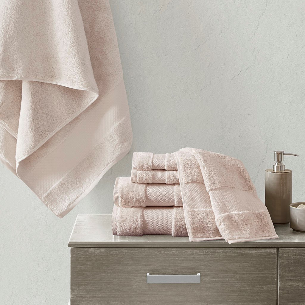 Turkish Cotton 6 Piece Bath Towel Set-Bath Towel Set-Nautical Decor and Gifts