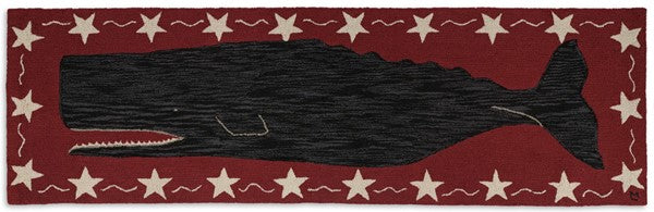 Whale-30x8 Rug-Nautical Decor and Gifts