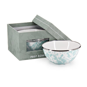 Enamel Prep Bowl Gift Set-Bowls-Nautical Decor and Gifts