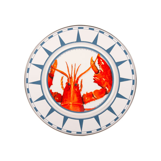 Lobster Dinner Plates - Set of 4-Plate-Nautical Decor and Gifts