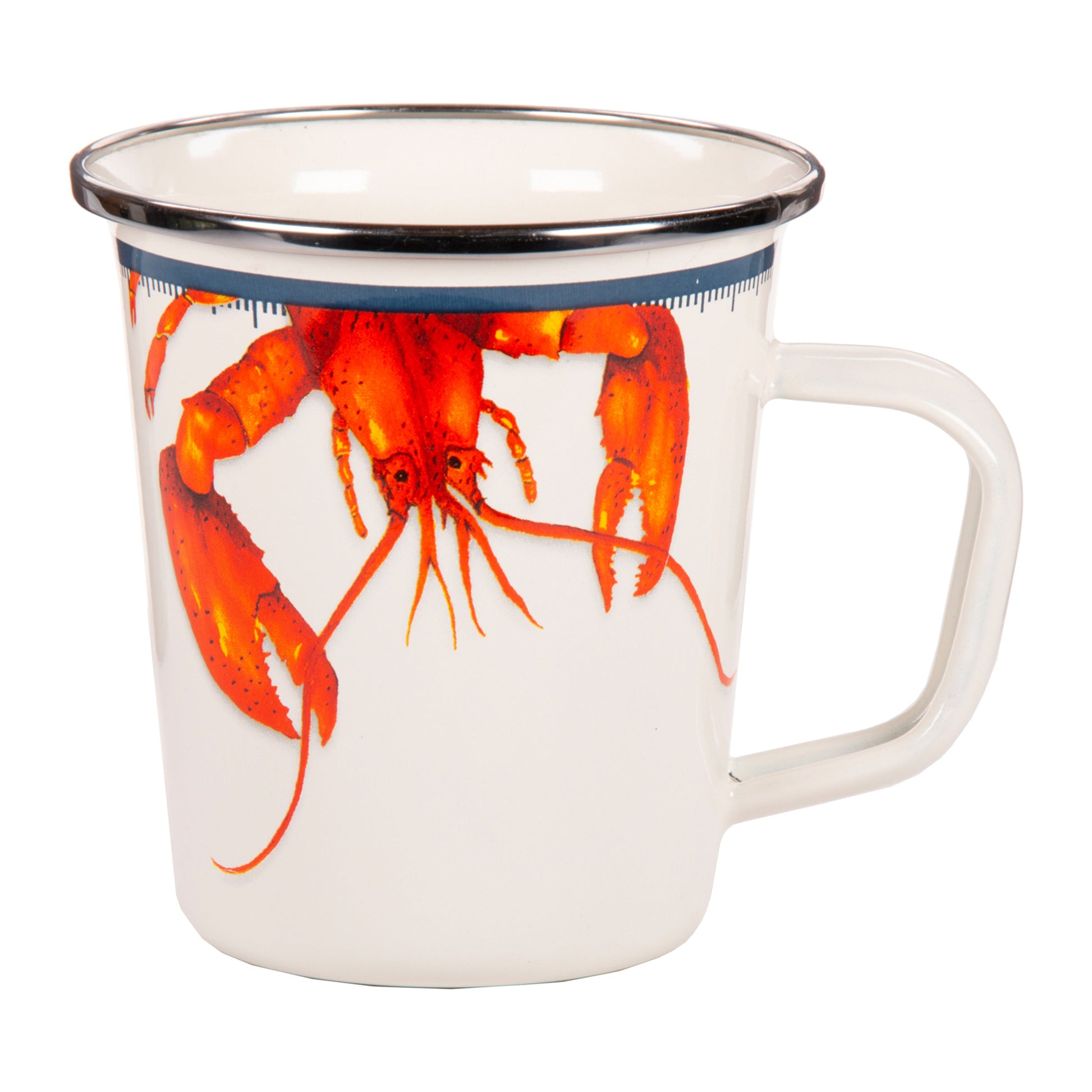 Lobster Latte Mugs - Set of 4-Mug-Nautical Decor and Gifts