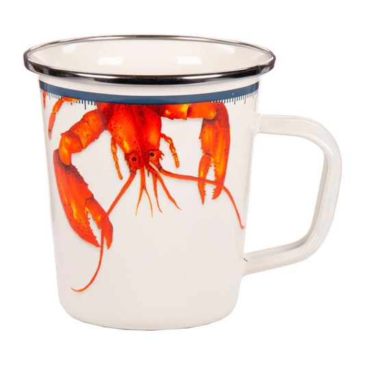 Lobster Latte Mugs - Set of 4-Mug-Nautical Decor and Gifts