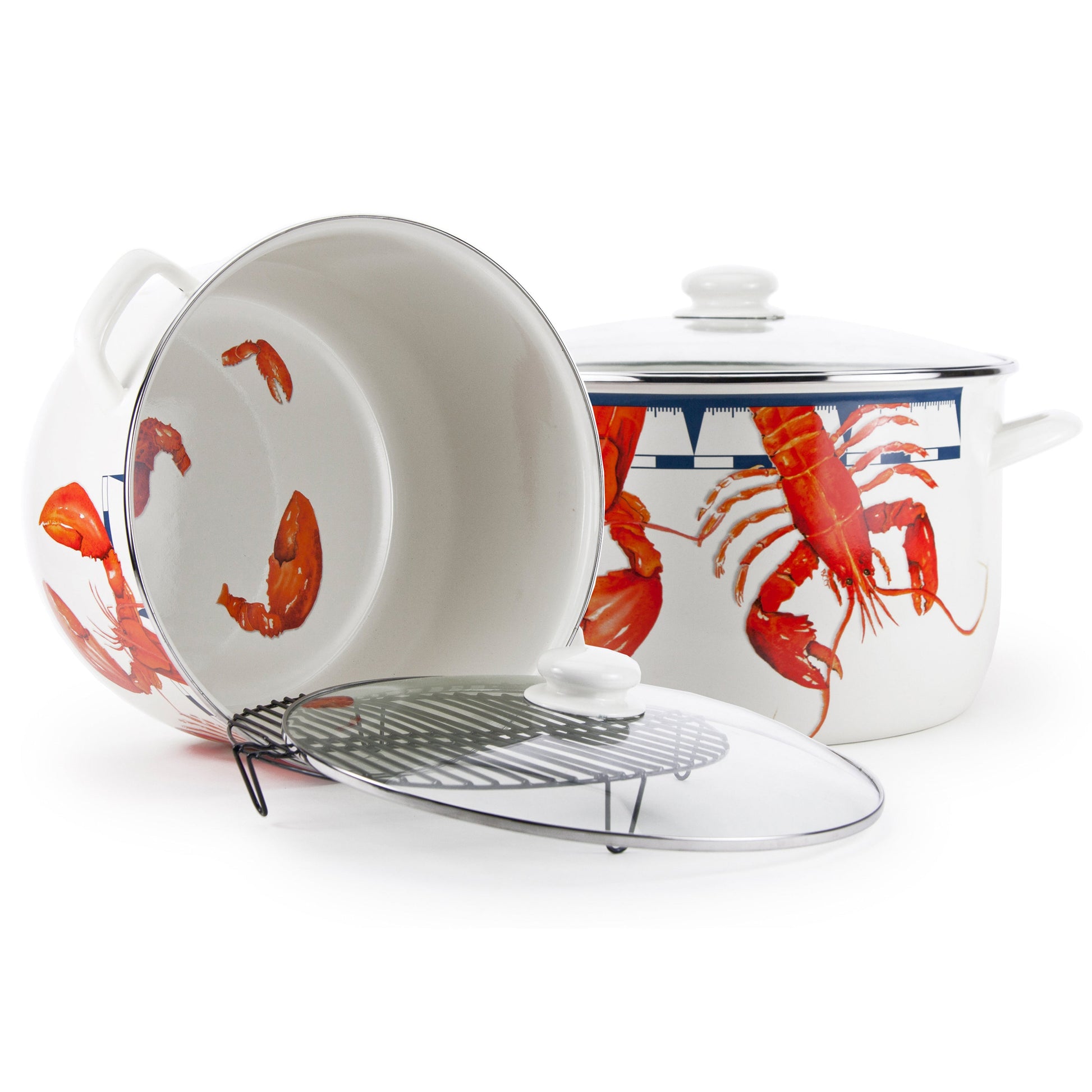 Lobster 18qt Stock Pot-Pot-Nautical Decor and Gifts