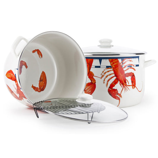 Lobster 18qt Stock Pot-Pot-Nautical Decor and Gifts