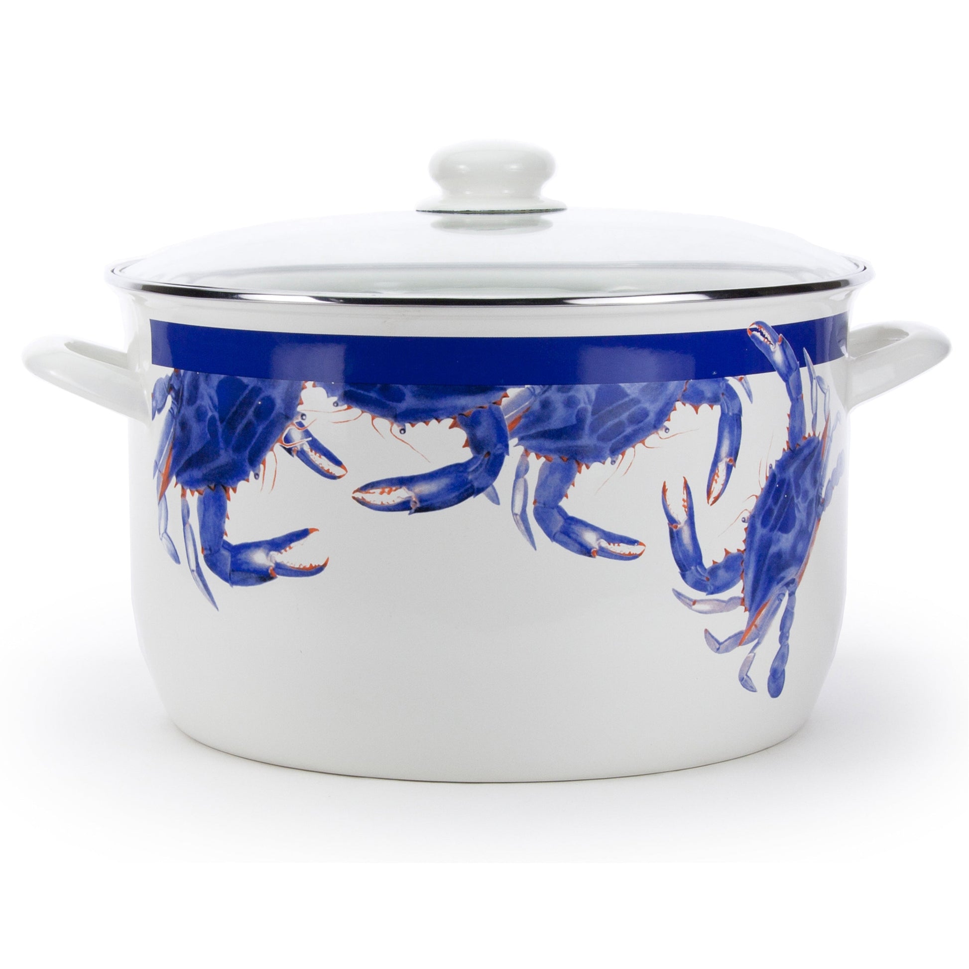 Blue Crab 18qt Stock Pot-Pot-Nautical Decor and Gifts