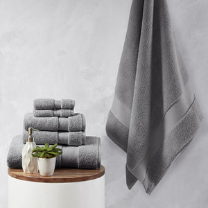Luxury 100% Cotton 6 Piece Towel Set-Bath Towel Set-Nautical Decor and Gifts
