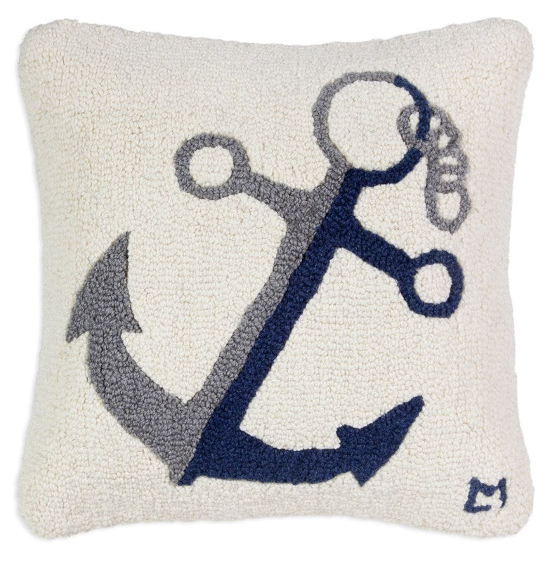 Anchor and Chain-Pillow-Nautical Decor and Gifts