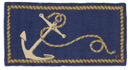 Anchor-2x4 Rug-Nautical Decor and Gifts