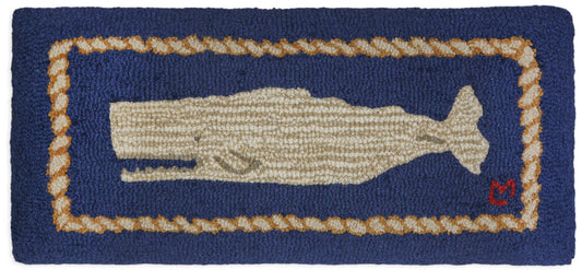 Moby Dick Whale - Hickory Bench-Bench-Nautical Decor and Gifts