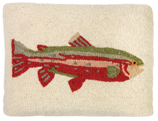 Summer Steel Head Trout - Foot Stool-Furniture-Nautical Decor and Gifts