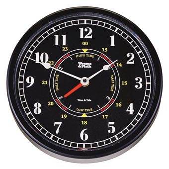Trident Time and Tide Wall Clock-Clock-Nautical Decor and Gifts