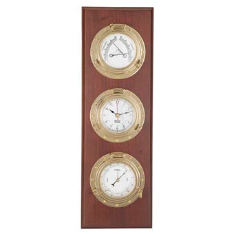 Trysail Weather Center-Nautical Clocks-Nautical Decor and Gifts